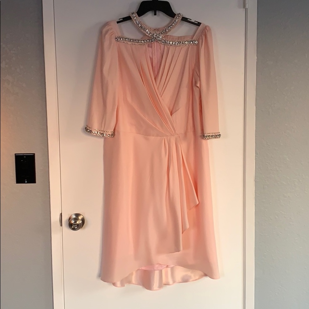 Pink cocktail dress